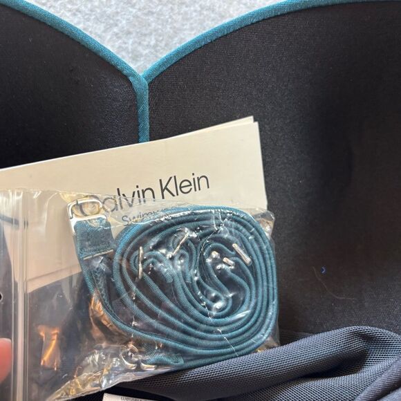 Calvin Klein Molded Split Cup Tummy Control One Piece Swimsuit Size 10 NEW NWT - Picture 10 of 16